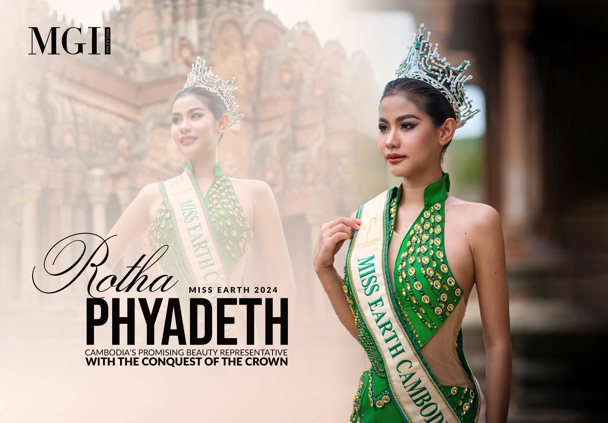 Miss Earth 2024: Rotha Phyadeth - Cambodia’s promising beauty representative with the conquest of the crown